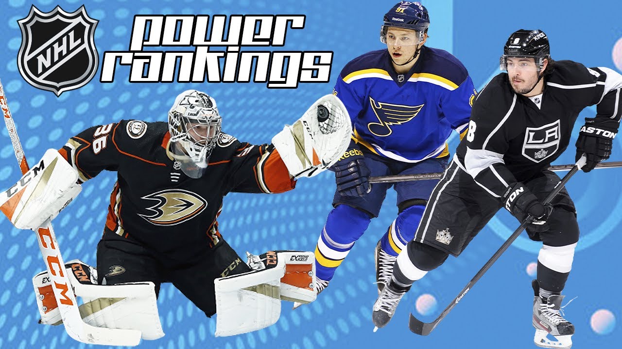 NHL Network's Top Teams Power Rankings - YouTube