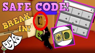 BREAK IN SAFE CODE! 🔑 HOW TO GET THE SAFE CODE FOR THE SAFE! ROBLOX! CODE BREAKER BADGE!