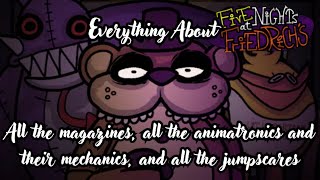 EVERYTHING ABOUT Five Nights at Friedrich's Demo. Animatronics logic and all animations +subs #fnaf