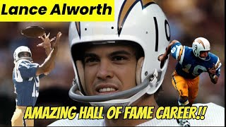 LANCE ALWORTH'S AMAZING NFL HALL OF FAME CAREER HIGHLIGHTS REVEALED!