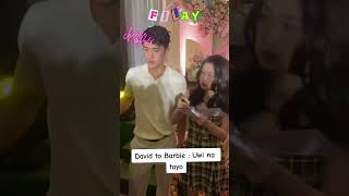 DAVID CUTE NA NIYAYANG UMUWI SI BARBIE FORTEZA