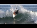 Alana Lopez surfing in California