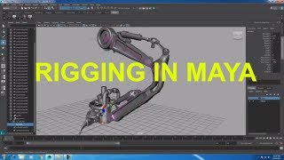 Rigging Mechanical Objects in Maya | Primer in rigging in Maya | RIGGING IN MAYA