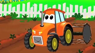 car wash | kids cartoon car compilation | tractor