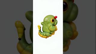 Caterpie Evolves into Metapod \u0026 Butterfree! キャタピーがトランセルとバタフリーに進化！