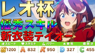 【ウマ娘】推したい！レオ杯用育成シリーズ・新衣装トウカイテイオー編～代用サポートカードの解説やルームマッチの感想も～【先行/宝塚記念/チャンピオンズミーティング】