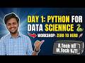 Day 1: Python from Zero – Writing Your First Data Science Code