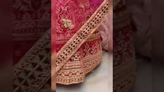 ✨Beautiful bridal wedding lehenga unique design selection #shorts#bridal#wedding#shortsvideo