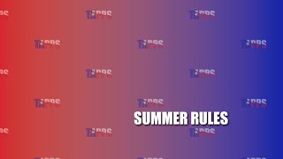 Summer Rules 2021