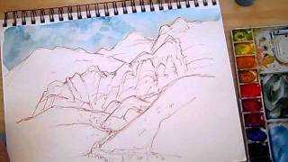 Mixed-Media Travel Sketching with Cathy Johnson