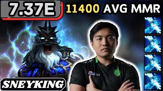 7.37e - Sneyking ZEUS  Hard Support Gameplay 23 ASSISTS - Dota 2 Full Match Gameplay