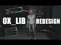 New Free Ox_lib Redesign for Qbox, Esx, Qbcore - Showcase and installation
