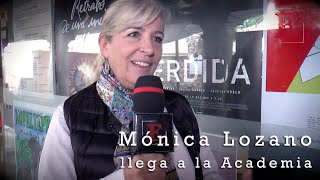 Mónica Lozano llega a la Academia