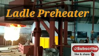 Ladle Preheater | Steel Induction Furnace | Preheater Mechanism|Preheating Equipment|movable Preheat