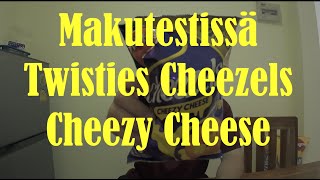 Makutestissä Twisties Cheezels Cheezy Cheese