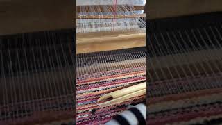 Rag rug weaving