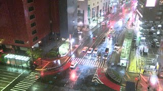 福岡地方などに大雨警報　温帯低気圧や前線による強い雨に警戒