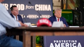 Trump threatens John Deere with tariffs during event in rural Pennsylvania