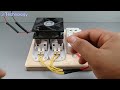 how to make 10kw electricity energy from light bulb transformer tools using 12v fan