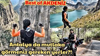 Antalya’nın Bilinmeyen Cennet Köşeleri! Akdeniz Turu (Mutlaka Görmelisiniz!) 125 cc uzun yol