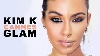 Kim Kardashian Cannes Makeup | All Drugstore Makeup Tutorial | Eman