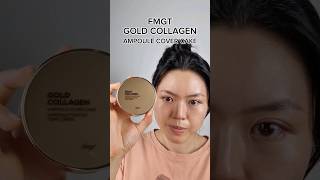 Foundation Fail: Watch me struggle with THE FACE SHOP FMGT Gold Collagen Ampoule Cover Cake!