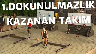 SURVİVOR DA 1.DOKUNULMAZLIK KAZANAN TAKIM #survivor #survivor2025 #keşfetbeniöneçıkar #keşfet #short