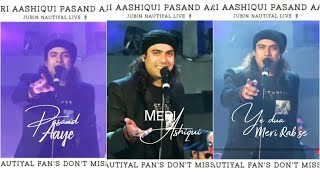 Meri Aashiqui pasand aaye full screen whatsapp status | Jubin Nautiyal Live performance status |