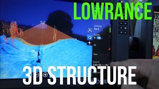 Lowrance HDS Carbon running Structure Scan 3D  - Dean Silvester