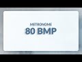 80 bpm metronome