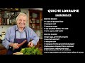 Jacques Pépin Makes Quiche Lorraine  American Masters At Home with Jacques Pépin  PBS
