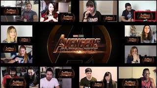 Marvel Studios' Avengers: Infinity War - Official Trailer #2 (Reaction Mashup)