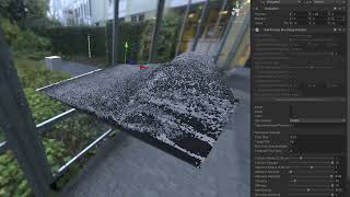 The fluid sim Nvidia driver bug workaround in action