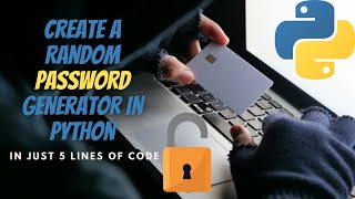 Create a Random Password Generator in Python in just 5 lines of code #coding #python #programming
