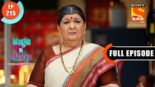 Wagle Ki Duniya - Atharva Is Coming Back - Ep 215 - Full Episode - 07th December   2021