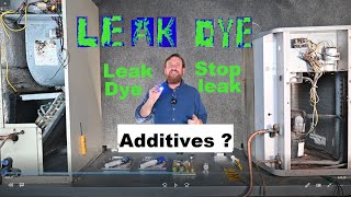 HVAC  163 Leak Dye, stop leak, and additives