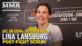 UFC Stockholm: Lina Lansberg Says Win Over Tonya Evinger Was One Of 'Greatest Moments' Of Her Life