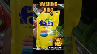 Godrej FAB DETERGENT 1 LTR Rupees 99 T for Try kiya comment us your reviews feedback #bigobasket