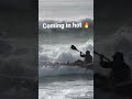 getting eaten up by a big wave kayaksurf bigwave surf vikingkayaks kayakfishing sendit