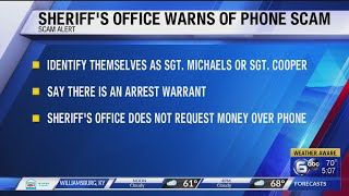 Cumberland County Sheriff's Office warn of officer impersonation scam