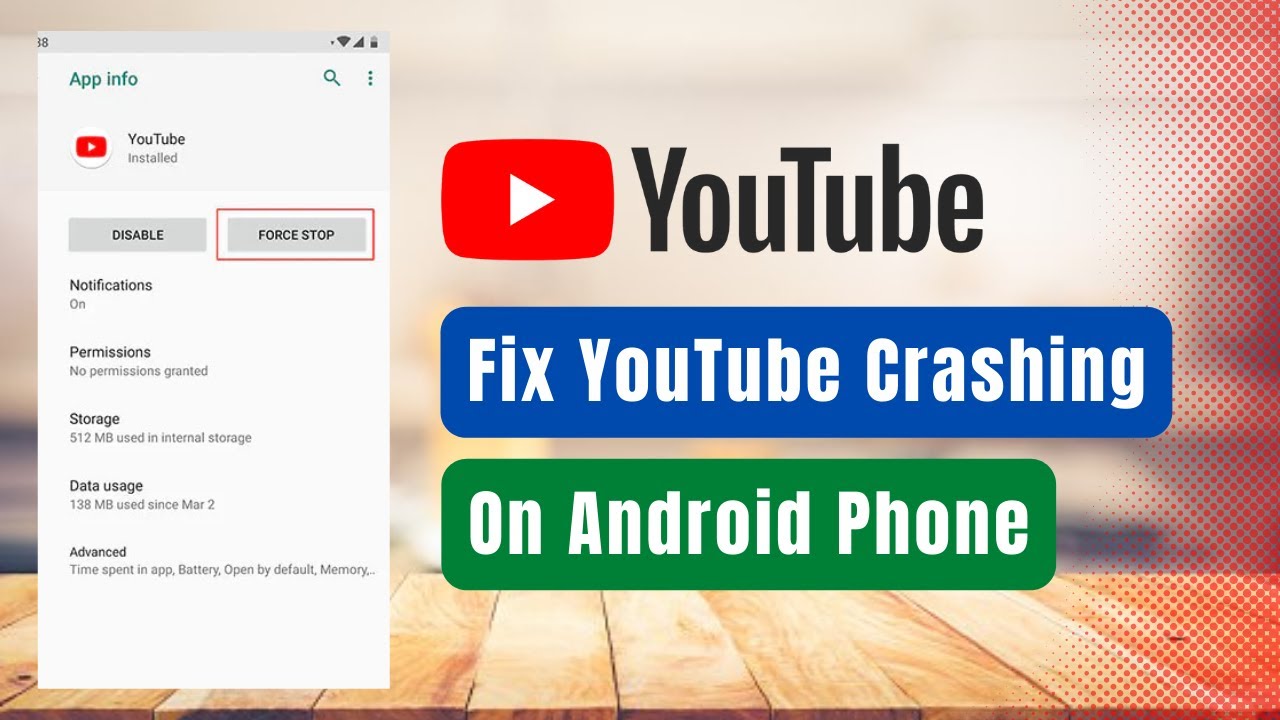 Youtube Keeps Crashing While Opening In Android Easy Fix Youtube
