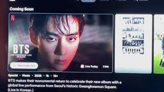Preparing ma’ NETFLIX for the ‘BTS THE COMEBACK LIVE | ARIRANG🔴Live only on Netflix,Today Mar 21 7pm