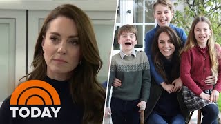 Kate Middleton addresses family photo that sparked backlash