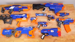 NERF GUN ELITE BLUE EDITION GUN TOYS: SÚNG MÀU XANH