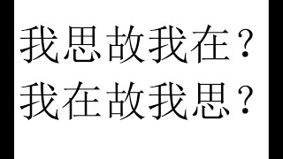 【三分钟哲学】【辩证法】我思故我在？