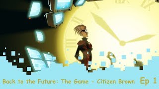 DoomSkull Plays Back To The Future The Game - Citizen Brown - Ep 1