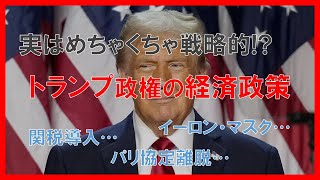 実はめちゃくちゃ戦略的!?トランプ政権の経済政策 #トランプ #トランプ大統領 #イーロンマスク #経済 #仕事 #社会人