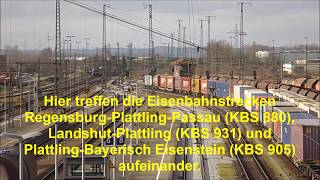 Bahnhof Plattling (Niederbayern) am 27. November 2017