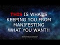 How to Manifest || MASTER MANIFESTOR