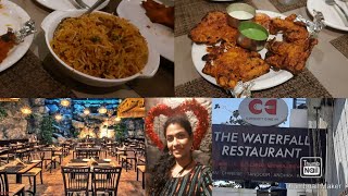 Best Restaurant in Chennai/Romantic Private Dine In/The WaterFall Restaurant Vadapalani#review#food